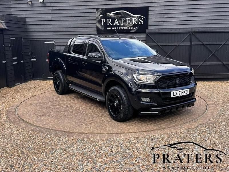 Used Ford Ranger Wildtrack 200 HP (147 kW) 2017 Black Pickup