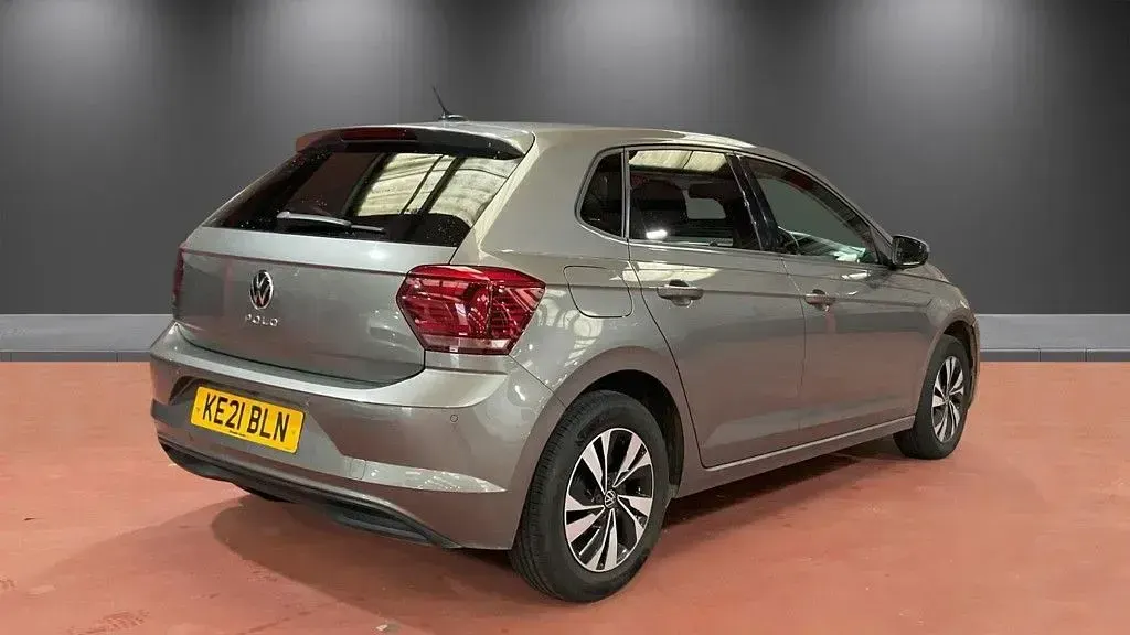 Used VW Polo Match 95 HP (69 kW) 2021 Grey Hatchback