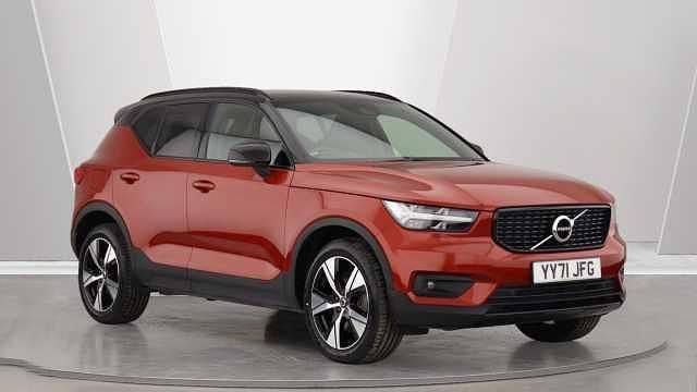 Red Used 2021 Volvo XC40 R-Design SUV | £24,650 (Fair price) - Image 1/3
