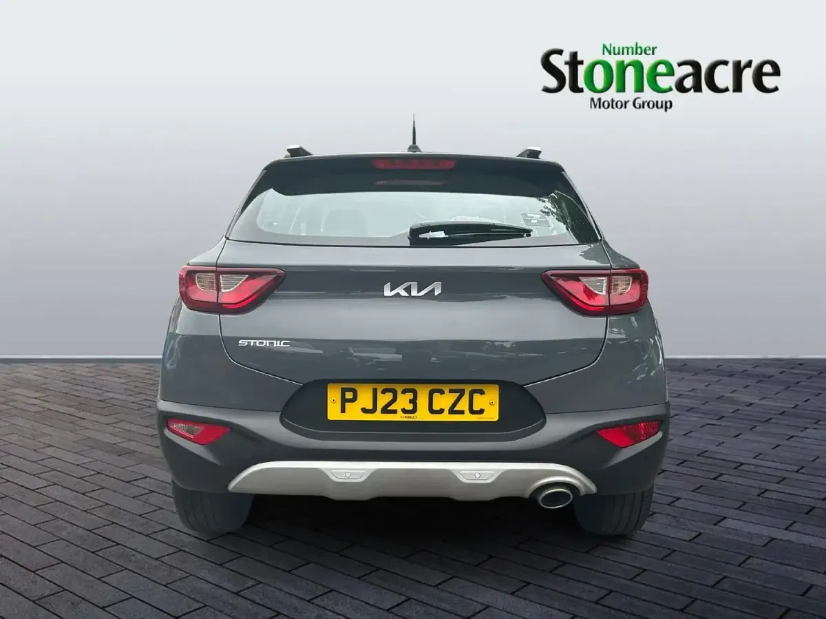 Used Kia Stonic 101 HP (74 kW) 2023 Grey SUV