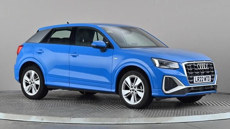 Blue Used 2022 Audi Q2 S-Line SUV | £29,998 - Image 1/4