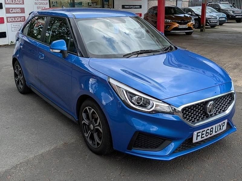 Blue Used 2018 MG MG3 Excite Hatchback | £7,495 (Fair price) - Image 1/4