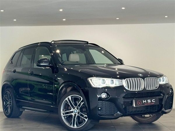 Black Used 2017 BMW X3 M Sport SUV | £20,995 (Expensive) - Image 1/1