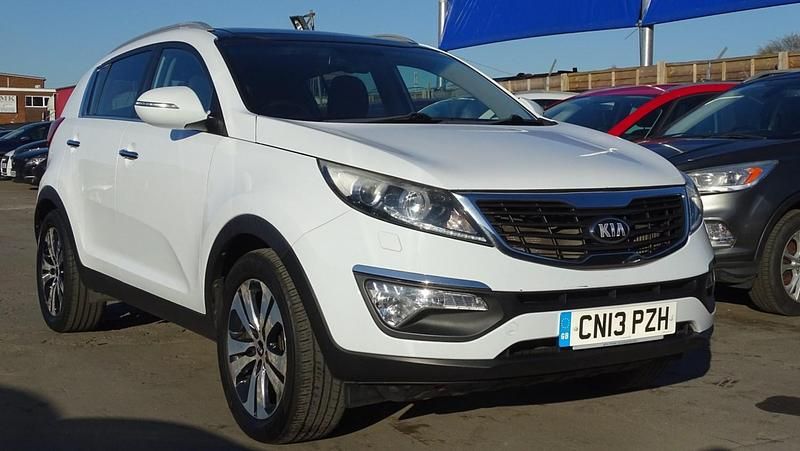 Used Kia Sportage 115 HP (84 kW) 2013 White SUV