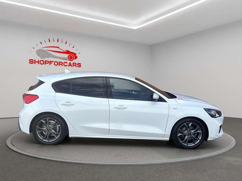 Used Ford Focus ST-Line 125 HP (91 kW) 2019 White Hatchback