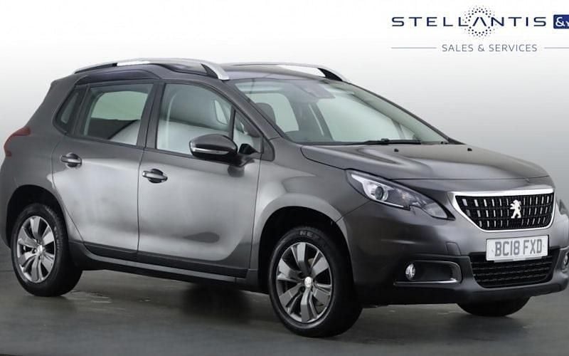Grey Used 2018 Peugeot 2008 Active SUV | £6,550 (Fair price) - Image 1/4