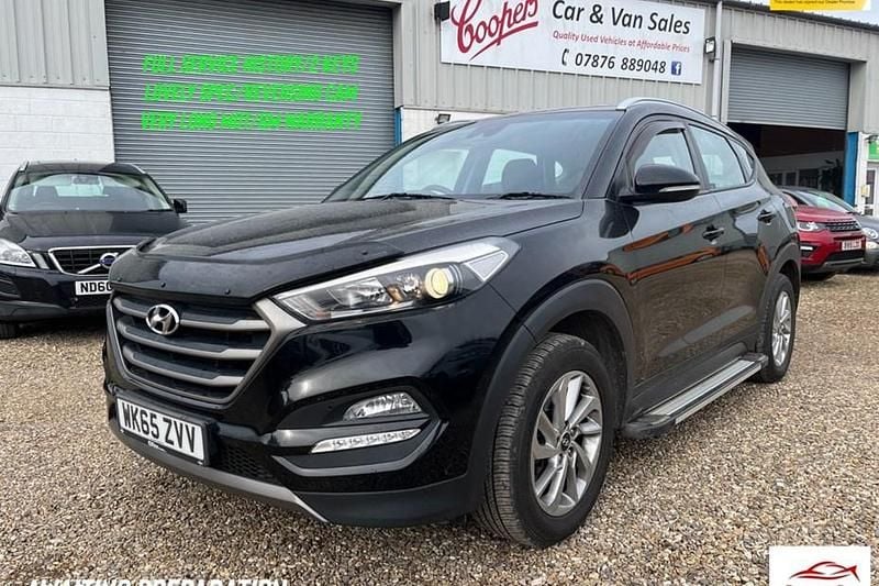 Used Hyundai Tucson SE 116 HP (85 kW) 2015 Black SUV