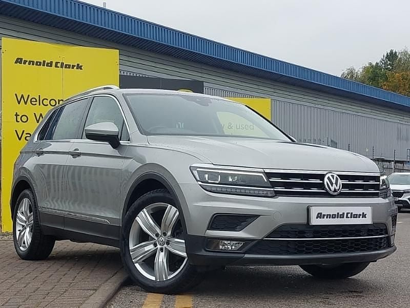 Silver Used 2020 VW Tiguan SEL SUV | £20,498 (Fair price) - Image 1/4