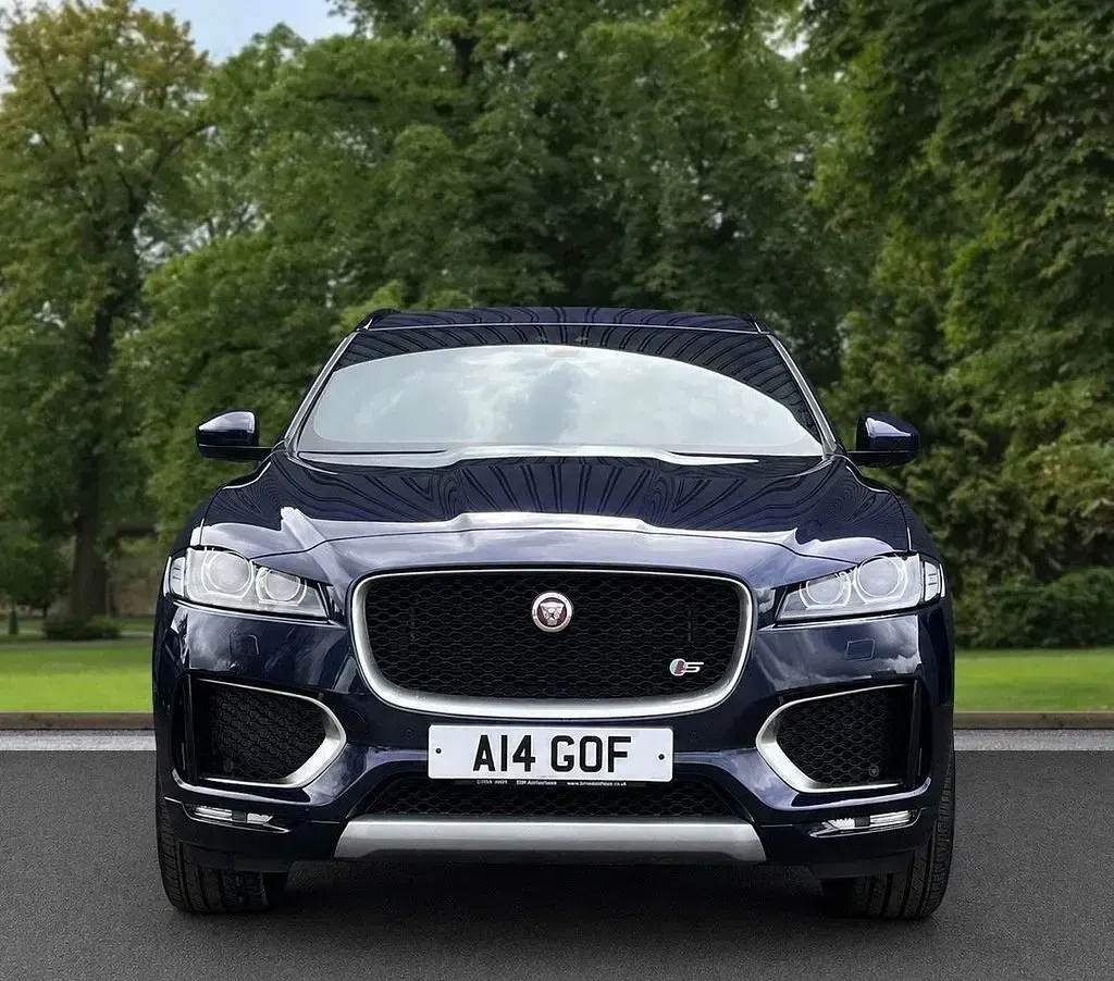Used Jaguar F-Pace S 300 HP (220 kW) 2016 Blue SUV