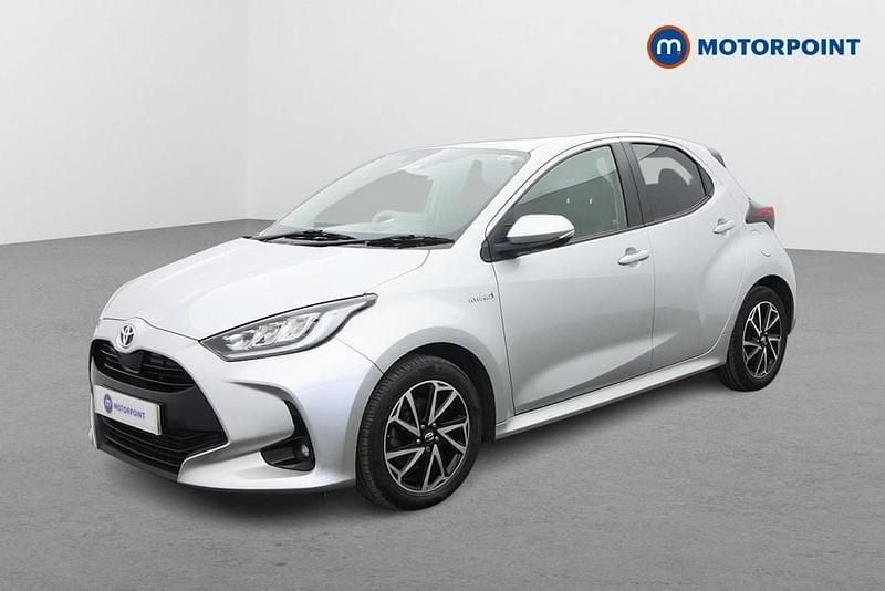 Used Toyota Yaris Hybrid Design 2021 Silver Hatchback