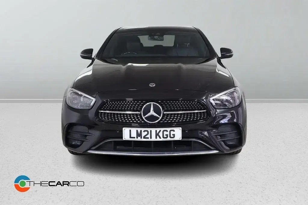 Used Mercedes E300 AMG line 2021 Black Sedan