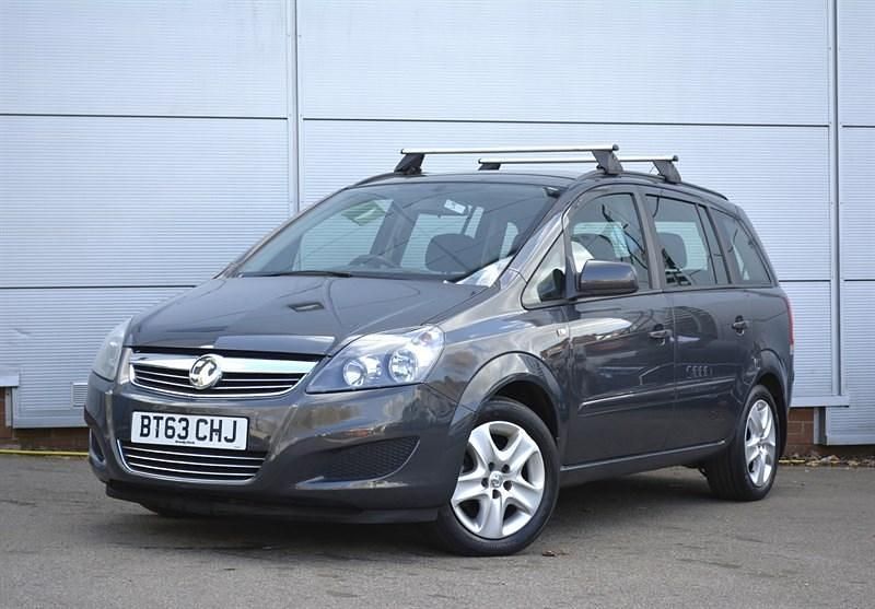 Used Vauxhall Zafira 115 HP (84 kW) 2013 Grey MPV