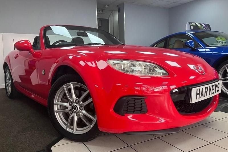 Used Mazda MX5 126 HP (92 kW) 2013 Red Cabriolet