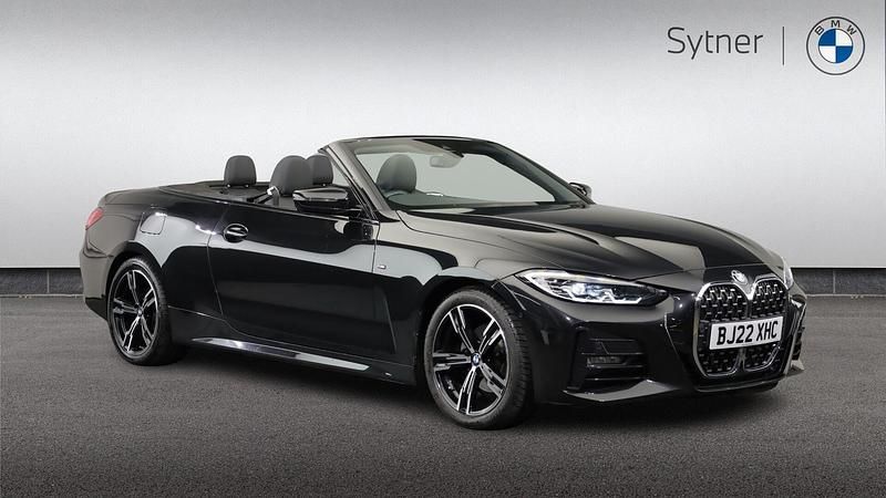 Usado BMW 420 M Sport 181 HP (133 kW) 2022 Preto Cabrios