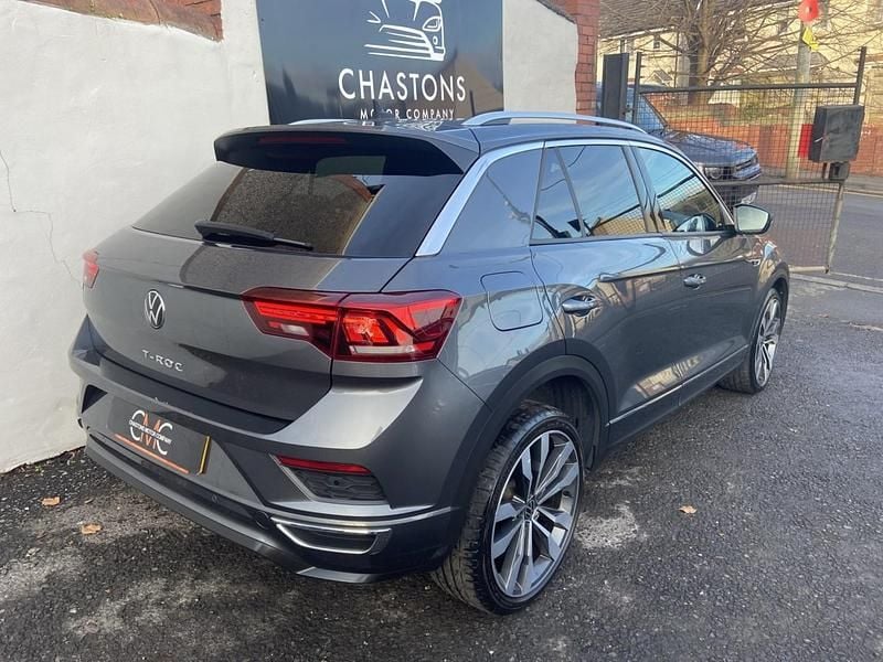 Used VW T-Roc R-line 150 HP (110 kW) 2021 Grey SUV