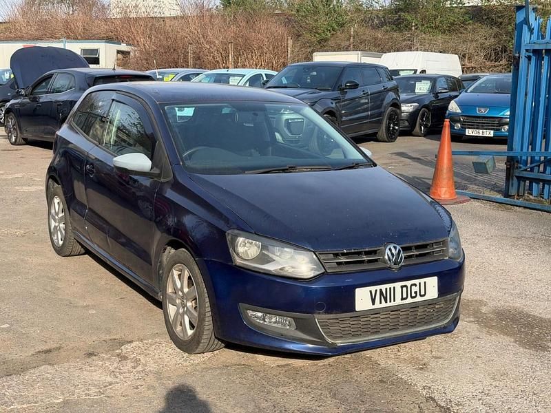 Used VW Polo Match 2011 Blue Hatchback