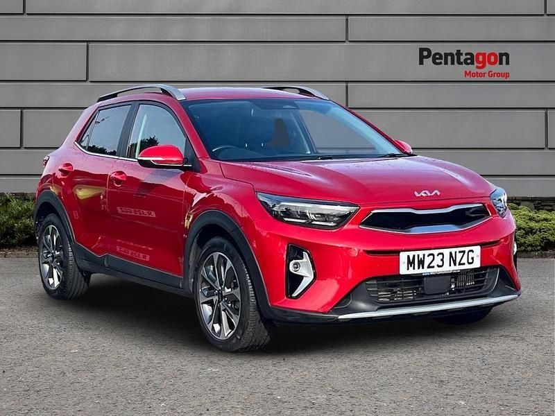 Red Used 2023 Kia Stonic 3 SUV | £17,950 (Fair price) - Image 1/4