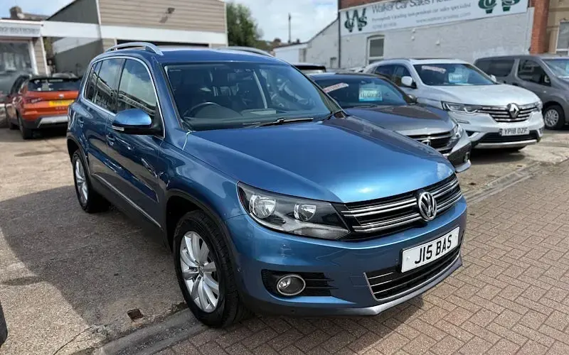 Used VW Tiguan Match 140 HP (102 kW) 2014 Blue SUV
