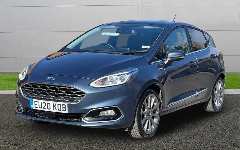 Used Ford Fiesta Vignale 125 HP (91 kW) 2020 Blue Hatchback