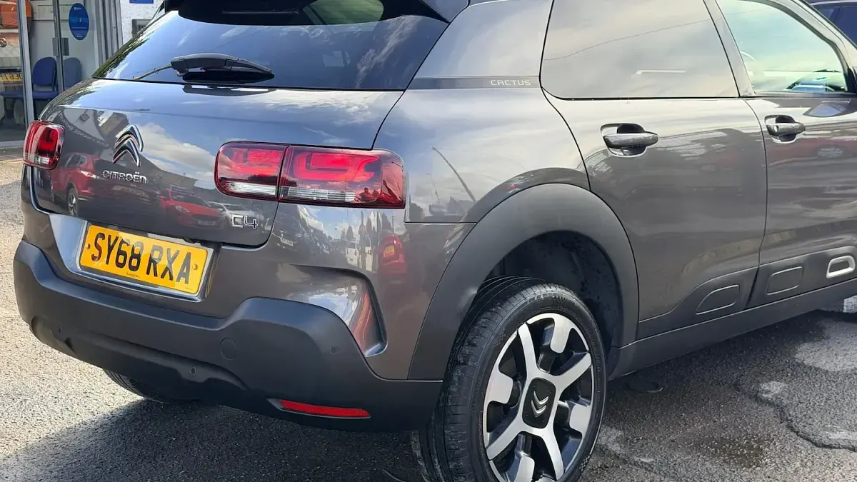 Used Citroën C4 Cactus Flair 100 HP (73 kW) 2018 Grey Hatchback