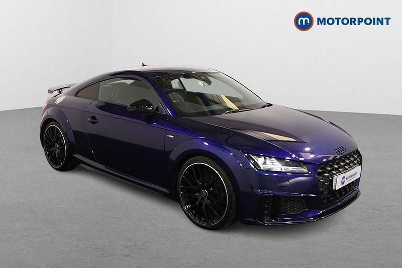 Used Audi TT Black Edition 245 HP (180 kW) 2023 Blue Coupe