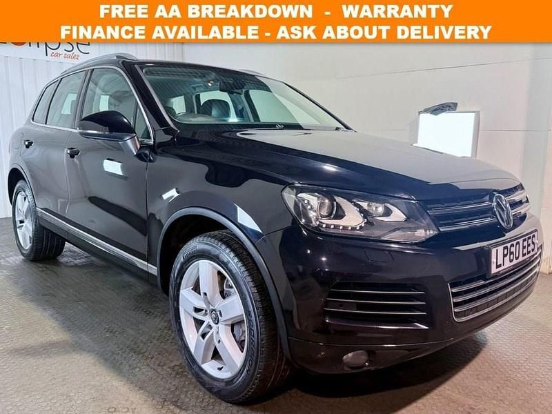Black Used 2010 VW Touareg S SUV | £9,495 - Image 1/4