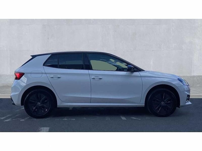 Used Skoda Fabia Colour Edition 116 HP (85 kW) 2024 Candy white black magic pearl effect Hatchback