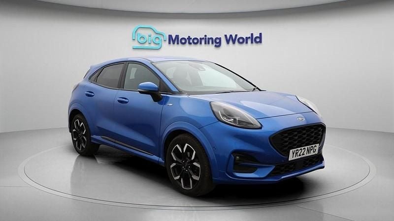 Used Ford Puma ST-Line X 125 HP (91 kW) 2022 Blue SUV
