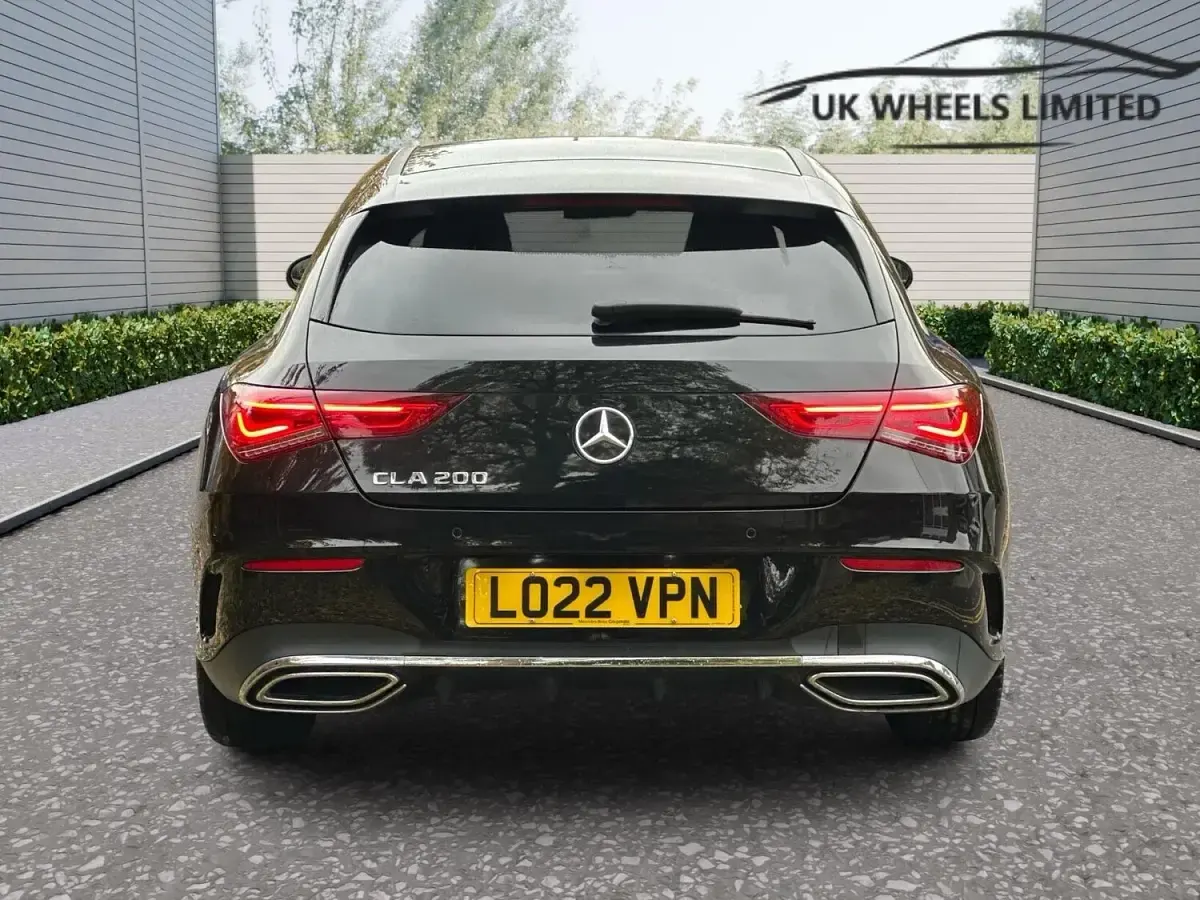 Used Mercedes CLA200 Shooting Brake AMG line 2022 Black Estate
