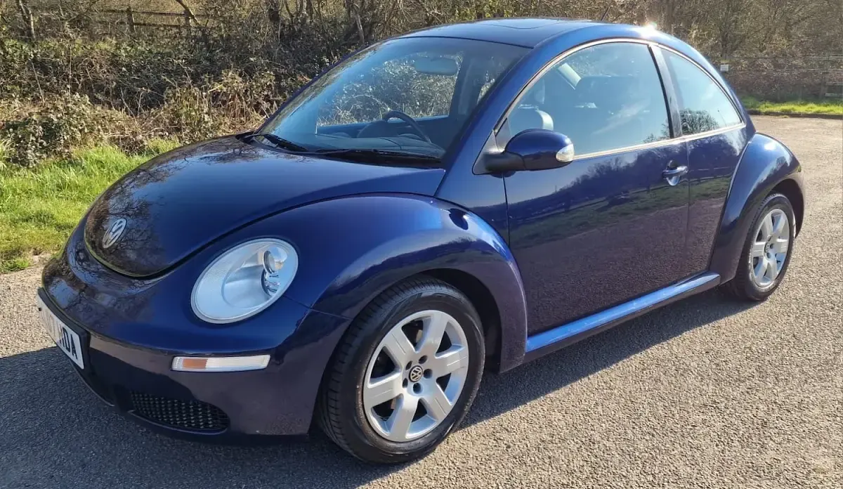 Used VW Beetle 2007 Blue Hatchback