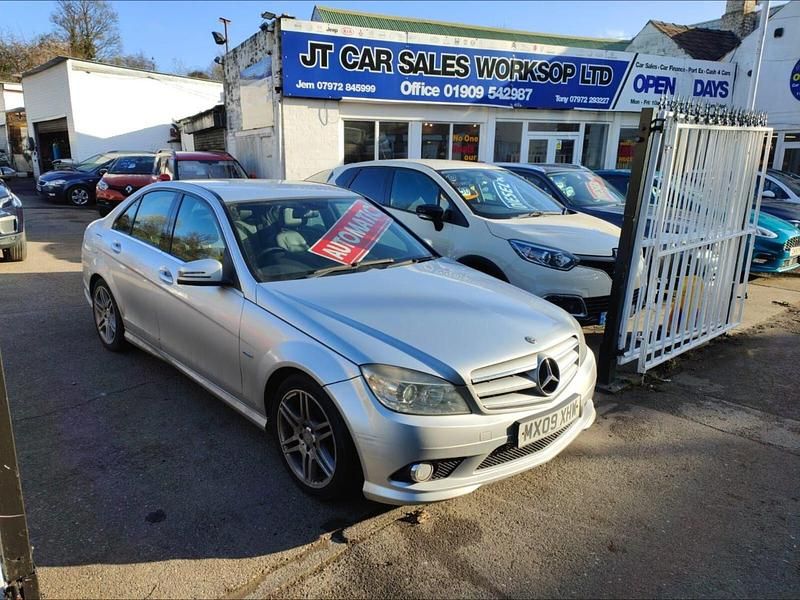 Silver Used 2009 Mercedes C220 Sedan | £3,000 (Fair price) - Image 1/4