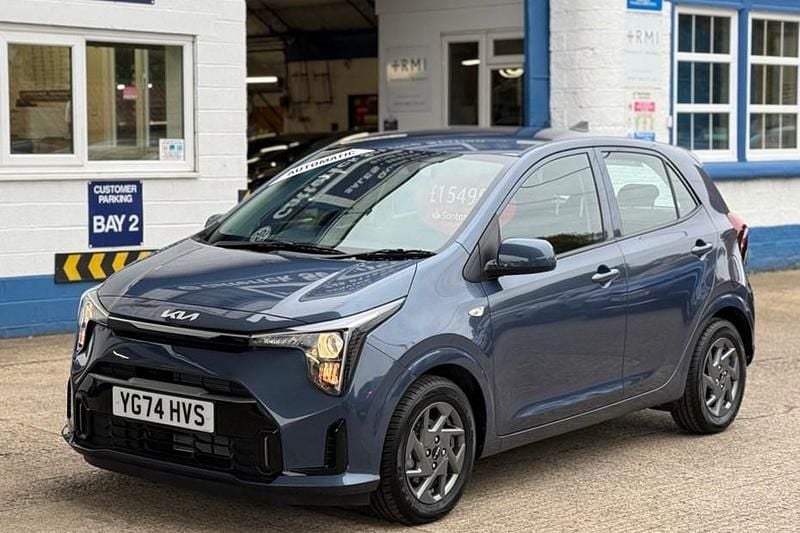 Smokey blue metallic Used 2024 Kia Picanto 2 Hatchback | £15,495 (Fair price) - Image 1/1