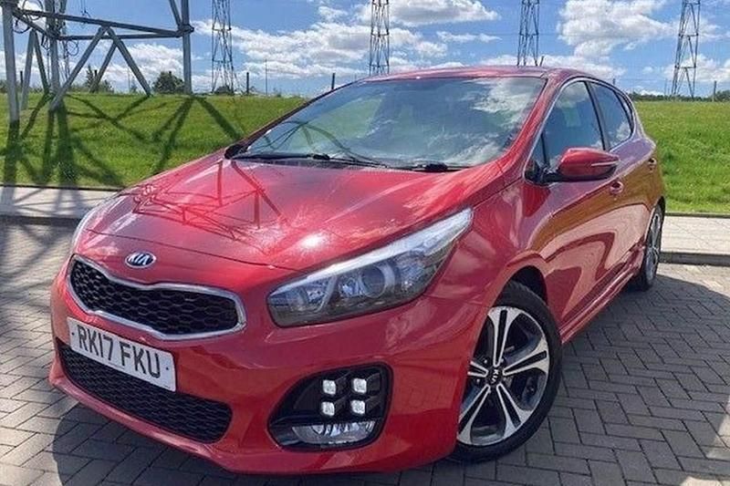 Red Used 2017 Kia Ceed GT-Line Hatchback | £6,475 (Fair price) - Image 1/1