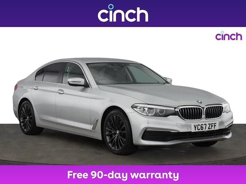 Silver Used 2017 BMW 530 Comfort Edition Sedan | £16,289 (Good price) - Image 1/3