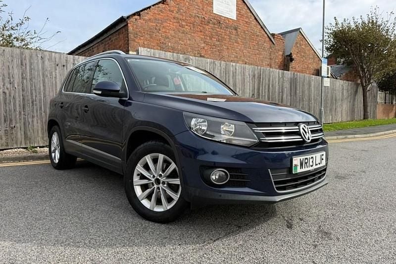 Blue Used 2013 VW Tiguan SE SUV | £5,495 (Good price) - Image 1/1