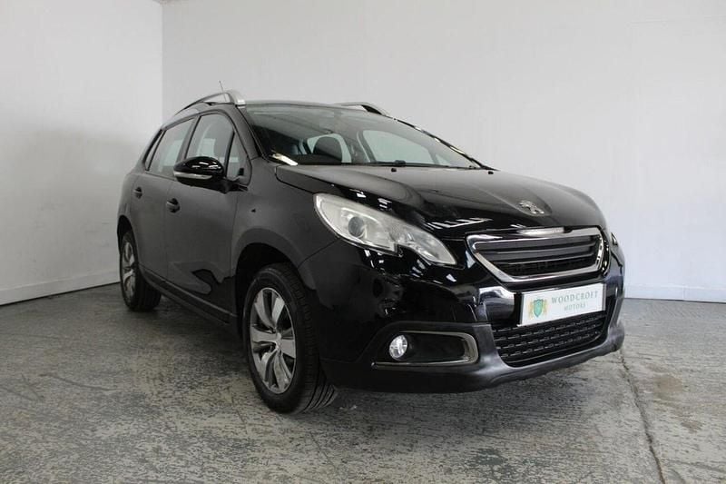 Black Used 2015 Peugeot 2008 Active SUV | £4,995 (Fair price) - Image 1/3