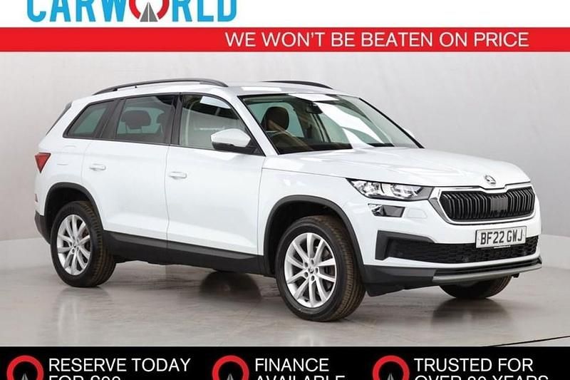 White Used 2022 Skoda Kodiaq SE SUV | £15,018 (Good price) - Image 1/1