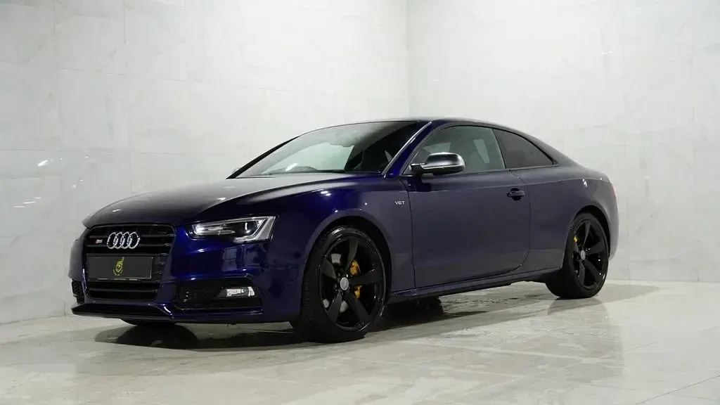 Used Audi A5 Black Edition 272 HP (200 kW) 2013 Blue Coupe