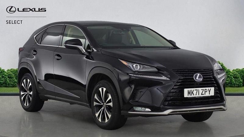 Velvet black Used 2021 Lexus NX300h Sport Line SUV | £22,450 (Fair price) - Image 1/4