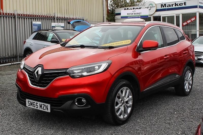Begagnad Renault Kadjar Dynamique 110 HK (80 kW) 2015 Röd SUV