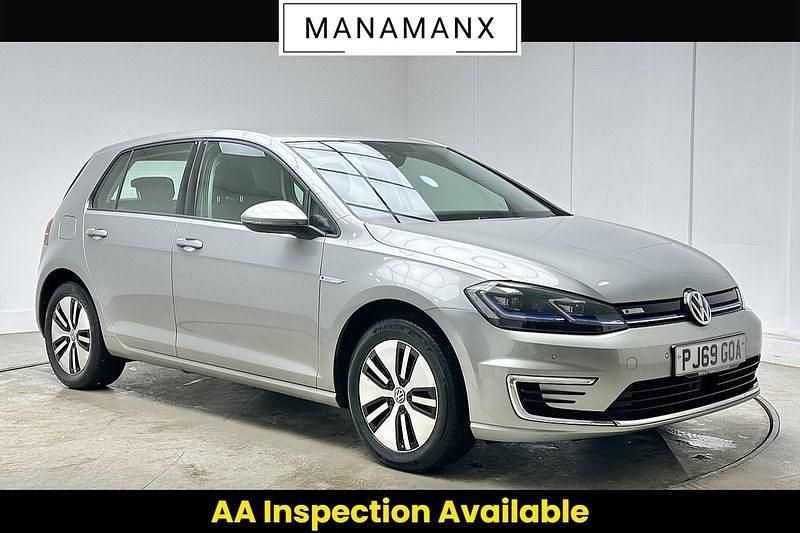 Used VW e-Golf 99 kW (135 HP) 2020 Silver Hatchback