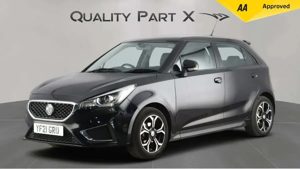Used MG MG3 Exclusive 106 HP (77 kW) 2021 Black Hatchback