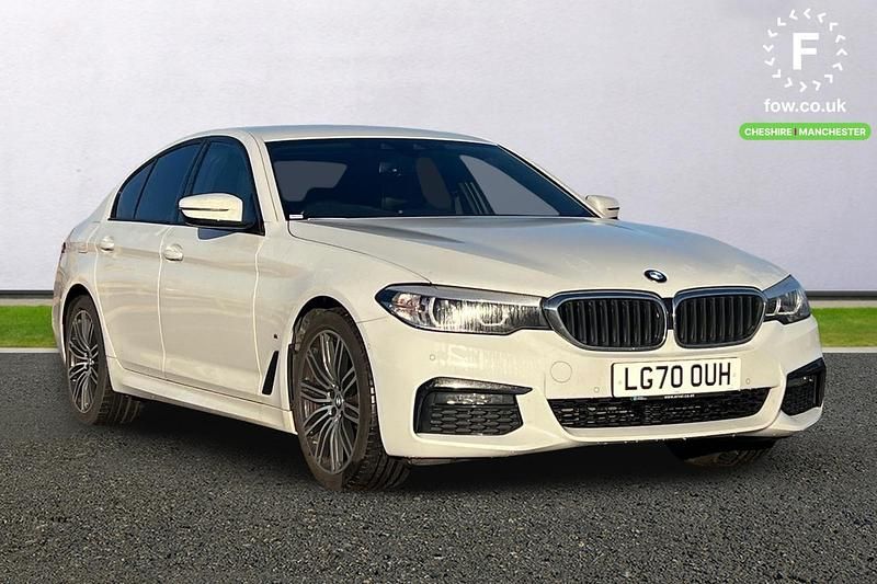 Used BMW 530e M Sport 252 HP (185 kW) 2020 White Sedan