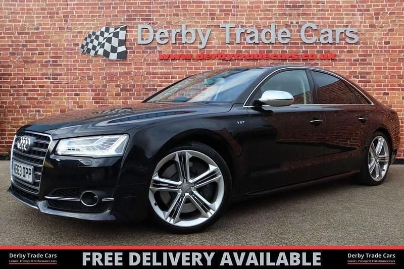 Black Used 2014 Audi S8 Advanced Sedan | £22,990 - Image 1/4