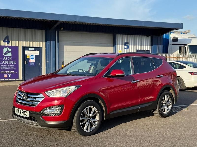 Used Hyundai Santa Fe Premium 2014 Red SUV