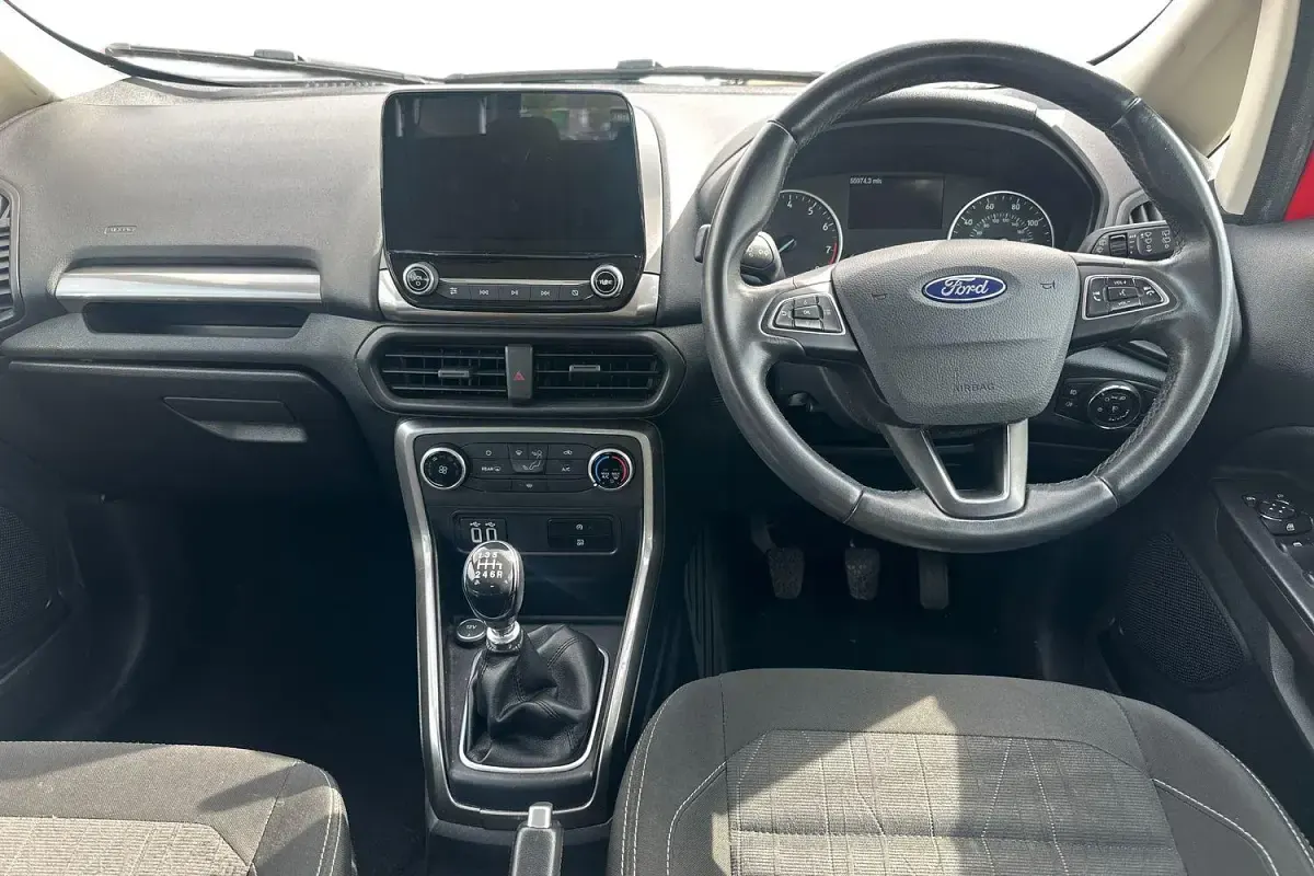 Used Ford Ecosport Zetec 125 HP (91 kW) 2018 Red SUV