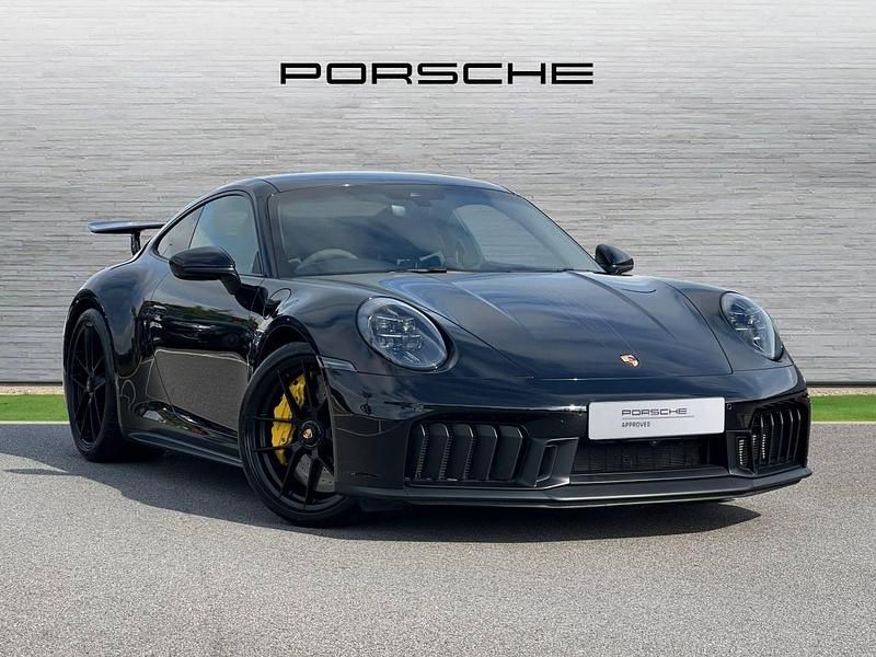 Jet black metallic Used 2024 Porsche 911 Coupe | £132,900 - Image 1/4