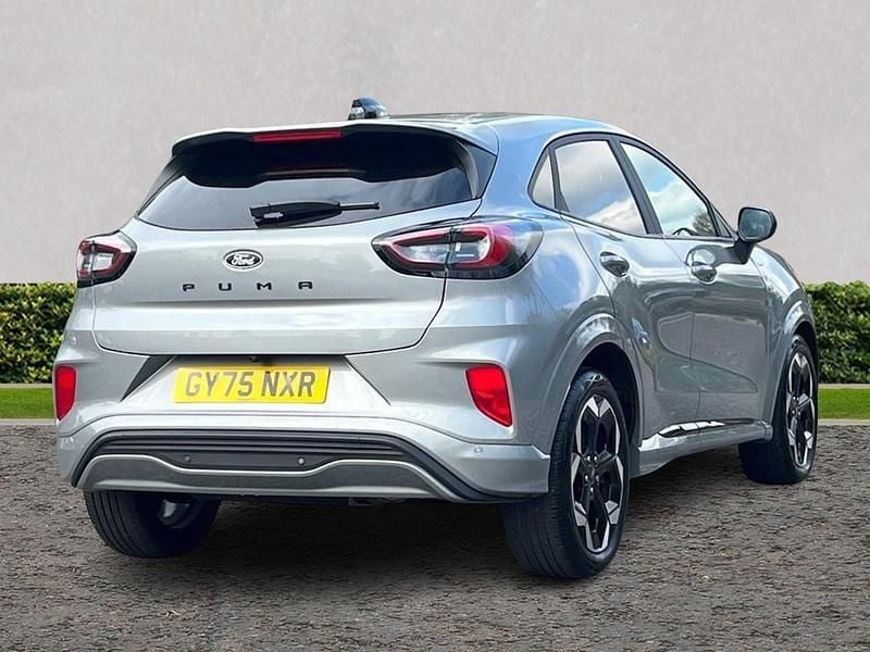 New Ford Puma ST-Line X 125 HP (91 kW) 2025 Solar silver SUV