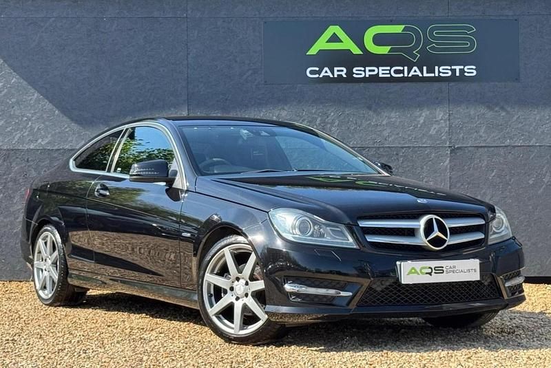 Black Used 2012 Mercedes C250 AMG Coupe | £5,995 (A bit pricey) - Image 1/4