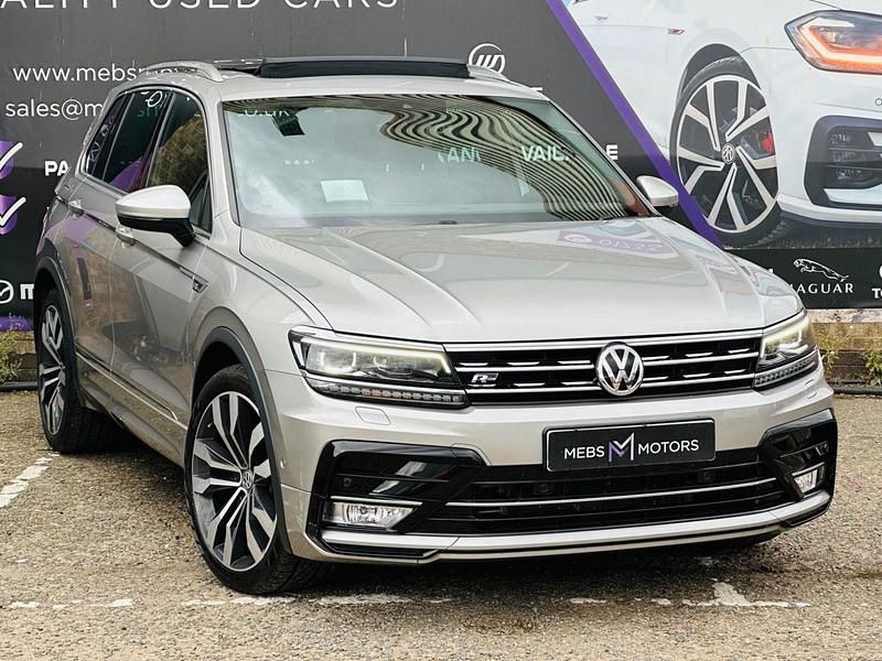 Silver Used 2016 VW Tiguan R-line SUV | £19,500 (A bit pricey) - Image 1/3